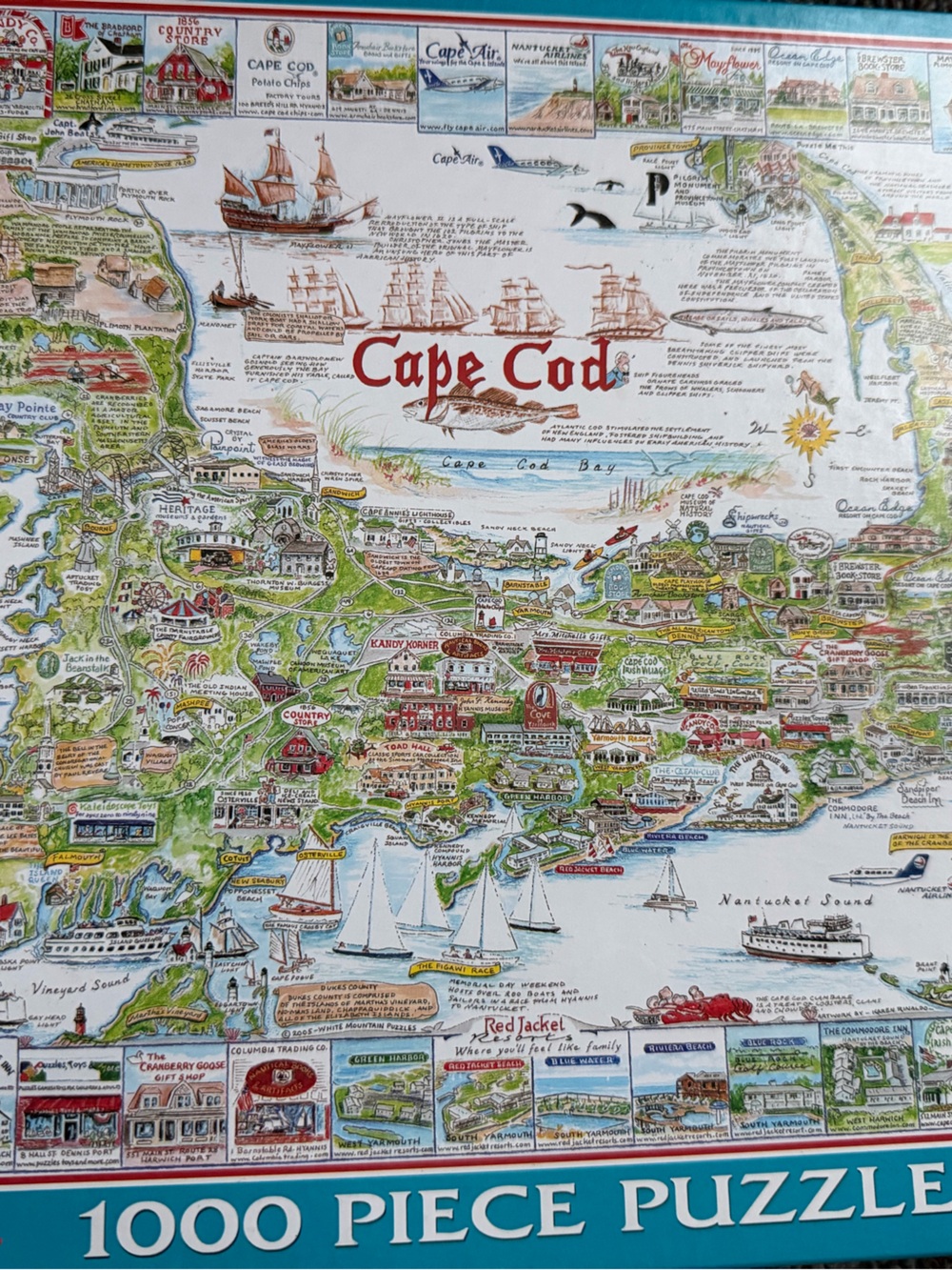 Cape Cod puzzle 1000 puzzle pieces